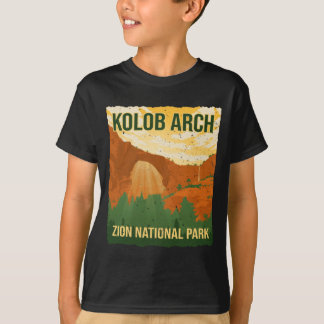 Camiseta Arco Kolob parque nacional zion caminhada acampame