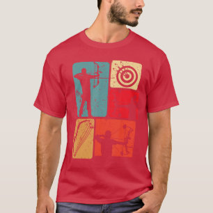 Camiseta Arco Legal Divertido Arremesso de Alvo de Tiro com