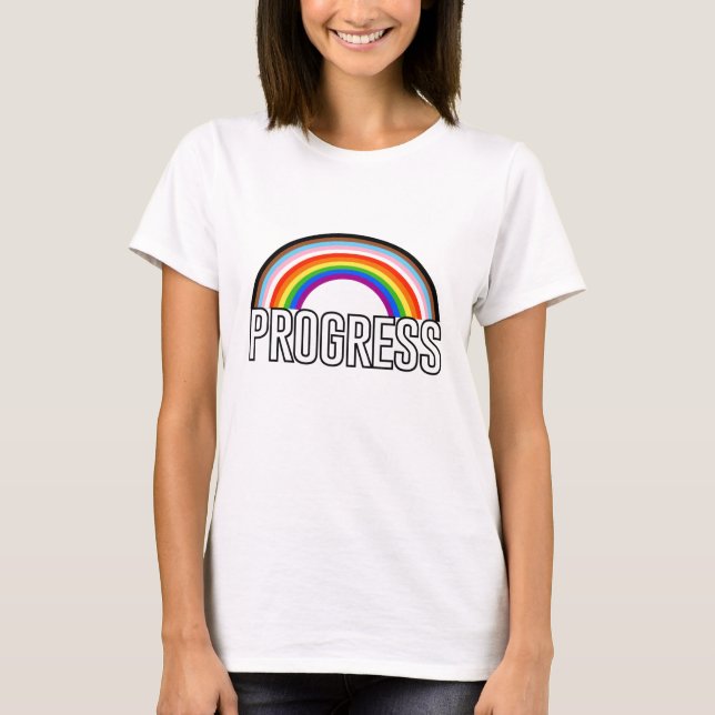 Camiseta Arco Orgulho Progresso (Frente)