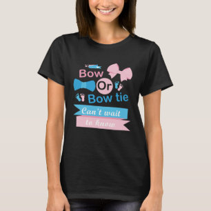 Camiseta Arco ou Gravata Borboleta Não Vê a Hora de Saber a