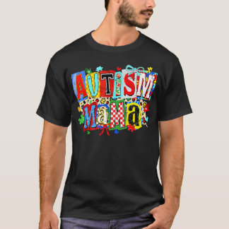 Camiseta Arco Retro Coquete Puzzle Conscientização da Mãe A