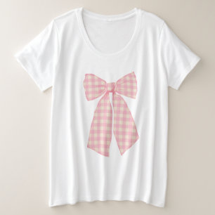 Camiseta Arco Romântico de Coquetes Rosa Bonito Moderno