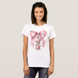 Camiseta Arco Rosa Aquarela com Bolhas 
