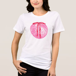 Camiseta Arco rosa e Red Disco