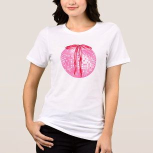 Camiseta Arco rosa e Red Disco