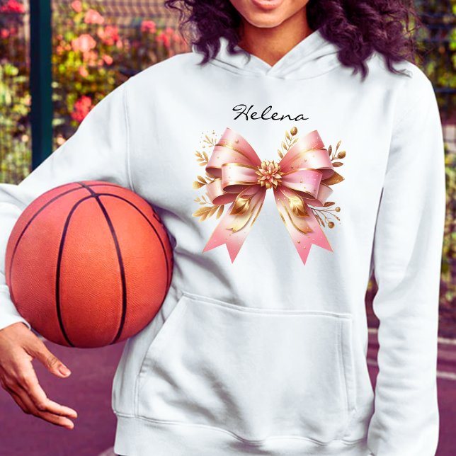 Camiseta Arco rosa estético coquetel Nome personalizado Swe (Criador carregado)