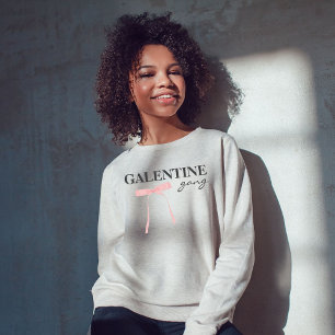 Camiseta Arco Rosa Namorados Amigo Galentine gang