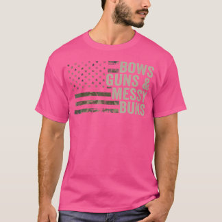 Camiseta Arcos Armas Mensagens Buns Funny Arco Archery Camo