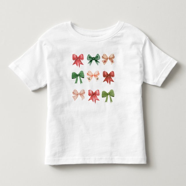 Camiseta Arcos de Natal - verde-coquetel (Frente)