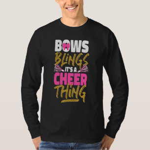 Camiseta Arcos de torcida de torcida Bling É uma coisa anim
