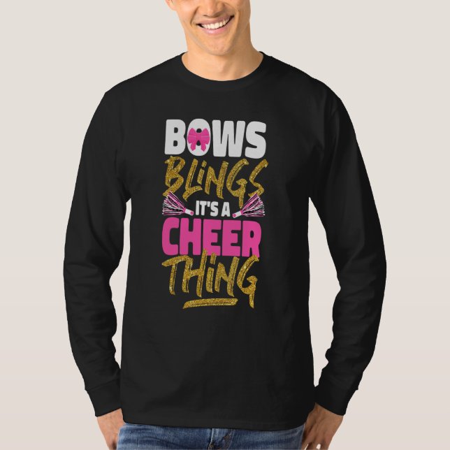 Camiseta Arcos de torcida de torcida Bling É uma coisa anim (Frente)