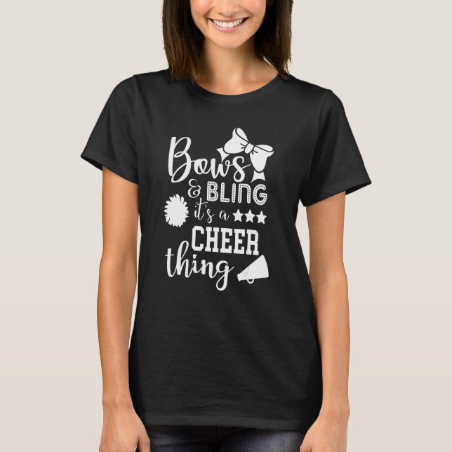Camiseta Arcos e Bling É uma coisa alegre, animadora (Frente)