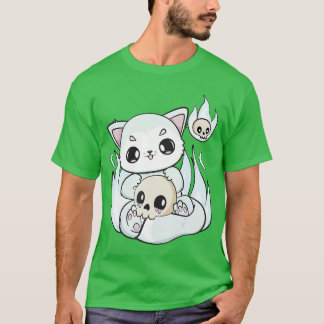 Camiseta Arctic Fo Brinca Com Kawaii Halloweenoy Para Horro