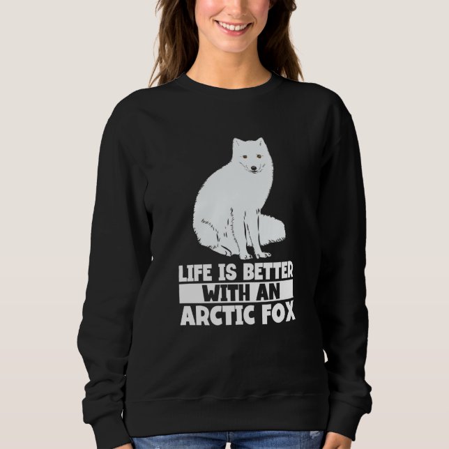 Camiseta Arctic Fox Artic Animals Cute Artic Fox Pajamas  8 (Frente)