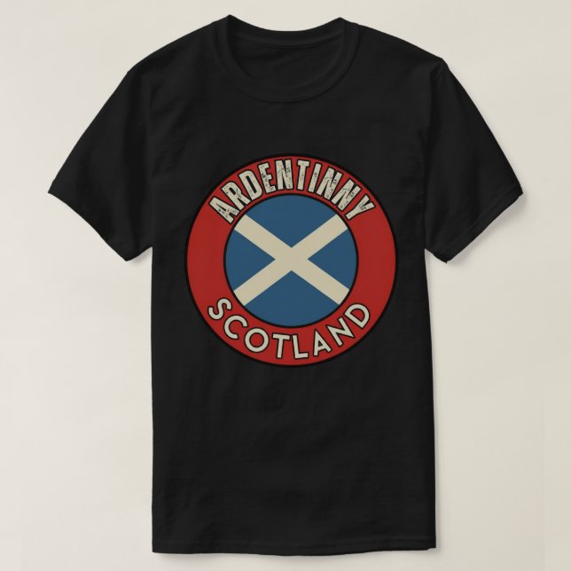 Camiseta Ardentinny, Escócia (Frente do Design)