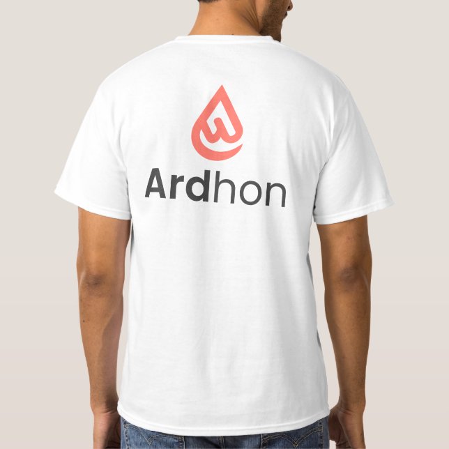 Camiseta Ardhon - use seu estilo, do seu jeito (Verso)