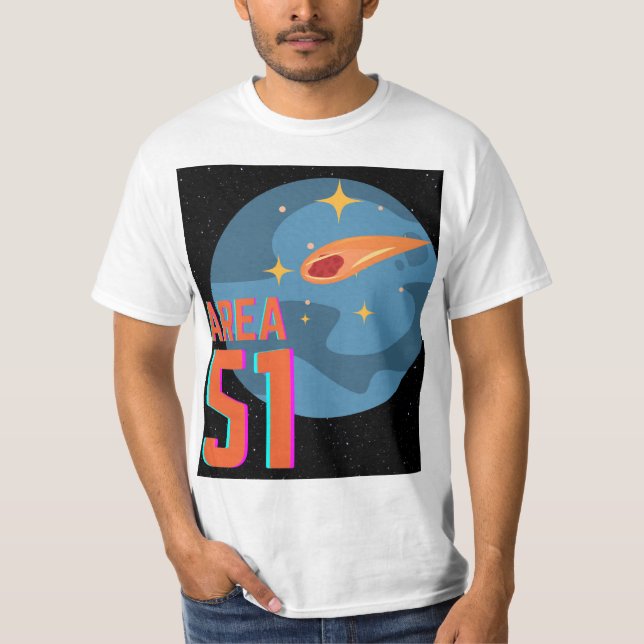 Camiseta área 51 (Frente)