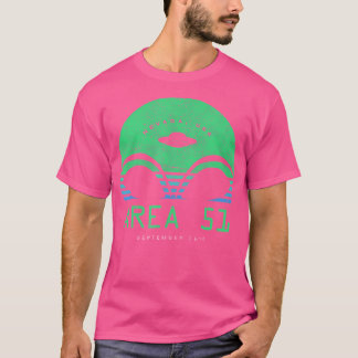 Camiseta Área 51 2019 Pôr do Sol Cabeça de Alien OVNI