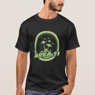 Camiseta Área 51 Alienígena Nevada Para Amigos Paranormais