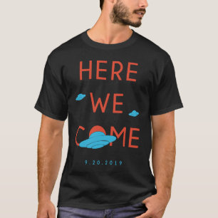 Camiseta Área 51 Aqui Chegamos Alienígena Evento OVNI 2019