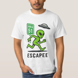 Camiseta Area 51 Escapee - Alien
