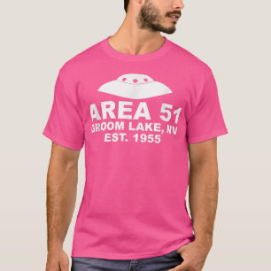 Camiseta Area 51 Groom Lake NV UFO