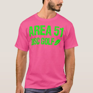 Camiseta Área 51 Vintage Disc Golf Roswell Alien Ufo Voando