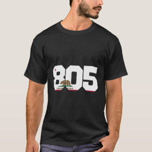 Camiseta Area Code 805 Papais noeis Barbara California