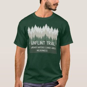 Camiseta Área de Canoagem das Águas Fronteiriças da Trilha 