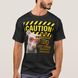Camiseta Área de Cautela Patrolada Pit Bulls CBDOilPrincess