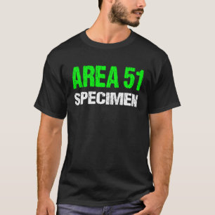 Camiseta Área de Fantasia de Halloween Retro Area 51 Groom