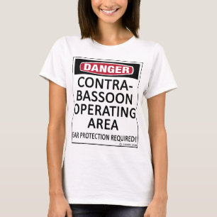Camiseta Área de funcionamento Contrabassoon