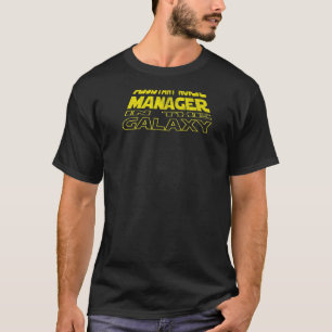 Camiseta Área de Fundo do Gerenciador de Enfermeiros do Ass