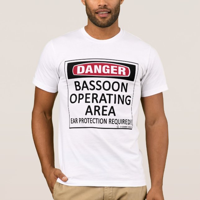 Camiseta Área de Operação Bassoon (Frente)