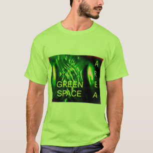 Camiseta Área do espaço verde