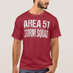 Camiseta Área Engraçada 51 Storm Squad