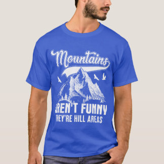 Camiseta Áreas de Funnyheyre Hill Acampamento Divertido men
