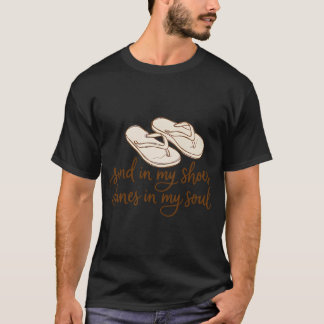 Camiseta Areia nos Meus Sapatos Dunas na Minha Alma Lanceli