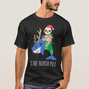 Camiseta Arena de Tubarão-Vazio Engraçado Legal Christm