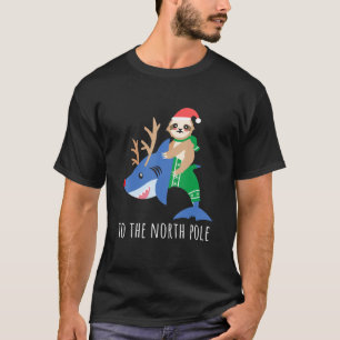 Camiseta Arena de Tubarão-Vazio Engraçado Legal Christm