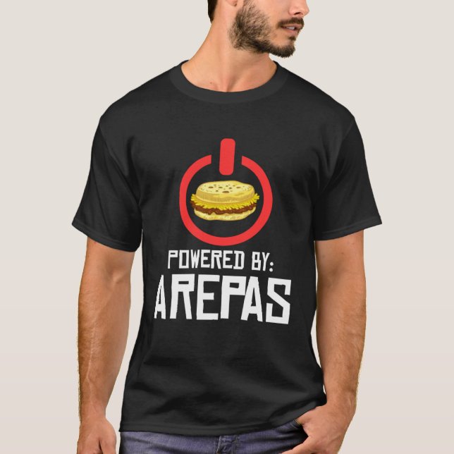 Camiseta Arepa  Venezuela Colombia (Frente)