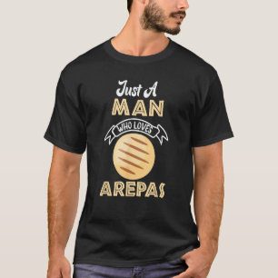 Camiseta Arepas Cita Engraçada Comida Colombiana venezuelan