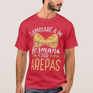 Camiseta Arepas Maker Venezuela Foodraditional Hispanic ret