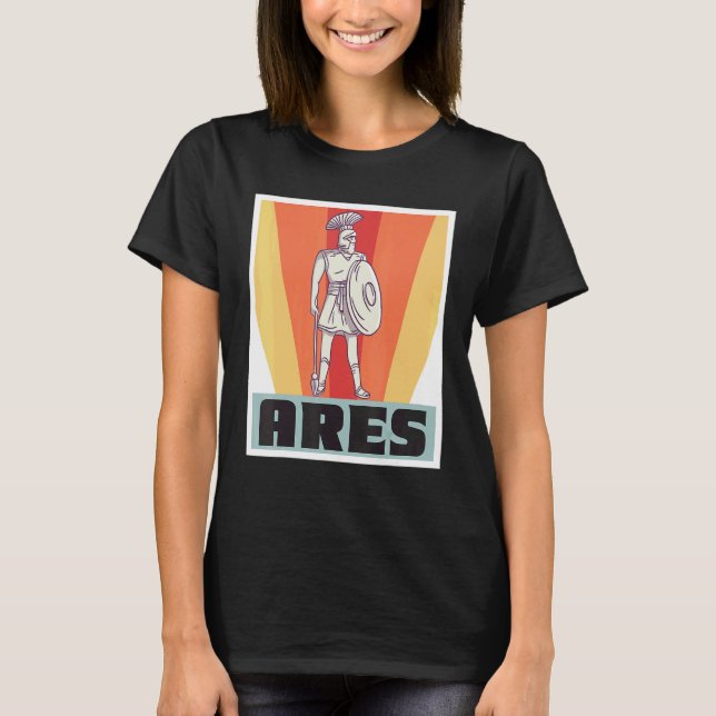 Camiseta Ares Greece God Greek Mythology Ancient Greece (Frente)