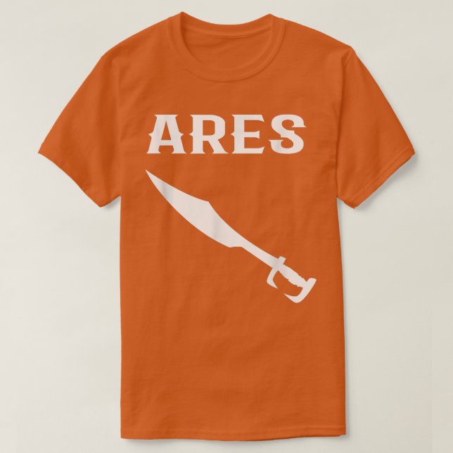 Camiseta Ares Grego DeusHero Costume (Frente do Design)