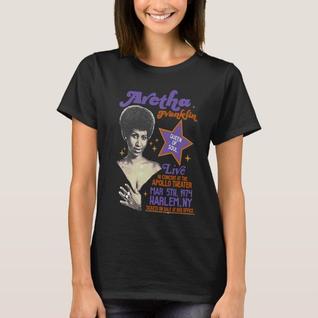 Camiseta Aretha Franklin Harlem (Frente)