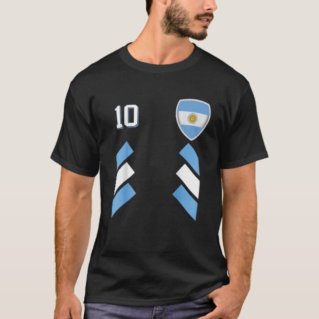 Camiseta Arge de Futebol Argentino do Retro10 (Frente)