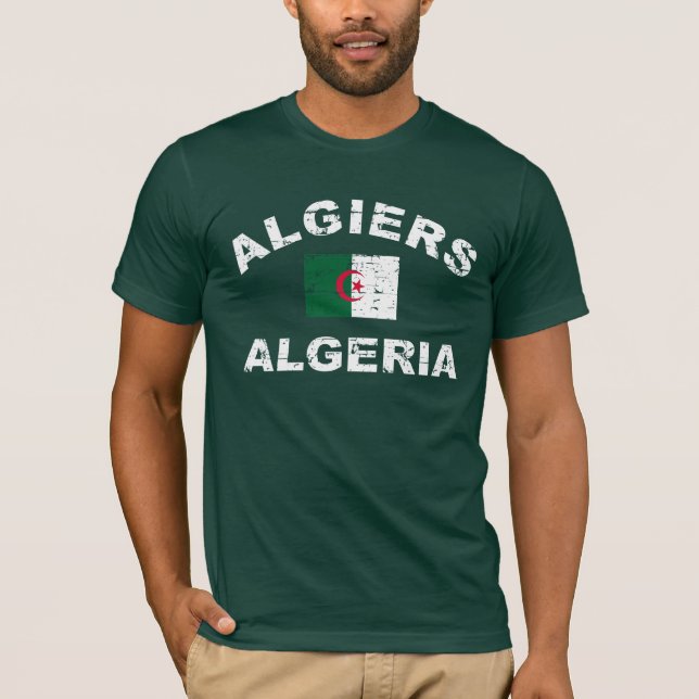 Camiseta Argel Argélia (Frente)