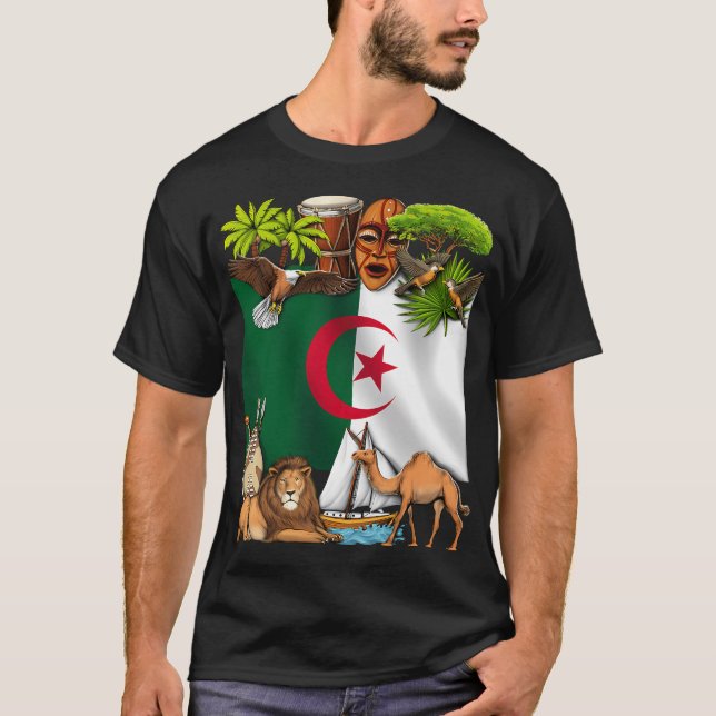 Camiseta Argélia (Frente)