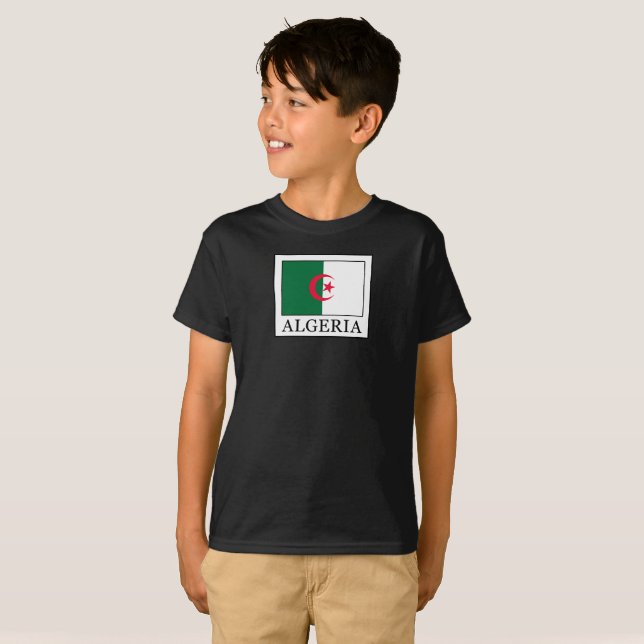 Camiseta Argélia (Frente Completa)